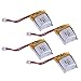 4 x Quantity of Hubsan Nano Q4 H111 Li-Po Battery Power Pack 3.7v 100mAh - FAST FREE SHIPPING FROM Orlando, Florida USA!