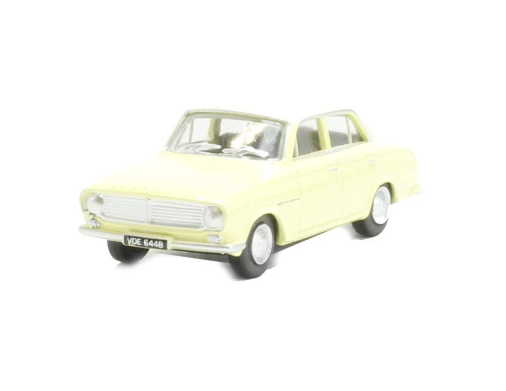 Oxford Diecast 1:76 Vauxhall FB Victor Alaska White/Primrose Collectable model 76FB005