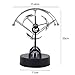 Ovovo Electric Newton Physics Balance Pendulum Newton's Cradle Desk Cute Dolphin Figurine Ornament Perpetual Motion Lucky Toy Home Decoration, Home Office Desk Decoration