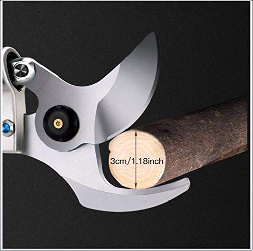XHLLX 30MM Professionelle Elektrische Schere, Wiederaufladbare Schere, Hauptgardening Zerspanungswerkzeuge Cordless… – Bild 3
