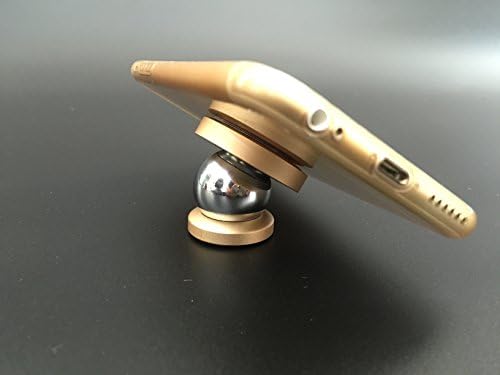 Car Mount, Tinysell® Dashboard Magnetic Smartphone Holder 360 Degree Rotatable Cradle Mount Kit for Iphone 6s 6 Plus, Samsung Galaxy S6 Edge+ Note 5 S5 S4 and Other Android Devices