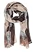 Sakkas Nichole summer gauze featherweight patterned versitile sheer scarf wrap