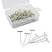 Grosun 400pcs 38mm/1.5inch Stainless Steel T-Pins Sewing Pins for Knitting and Blocking