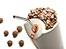 The Alice Cup: The Ultimate Milkshake Cup, White Ceramic Drinking Carafe with Straw Hole, Half-Moon Opening, and Stainless Steel Straw, Max Brenner's Signature Cup