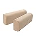 Hanhao Armrest Cover Ultra Thick and Soft Spandex Stretch Pixel Arm Cover for Recliners Sofas Chairs Loveseats Elastic Anti Slip Furniture Armrest Protector for Couch Set of 2 (Beige red)