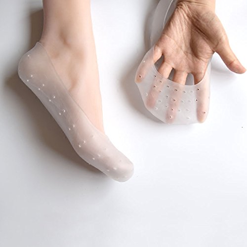 1 Pair Unisex NonSlip Silicone Gel Moisturizing Socks Foot Care SPA Remove Calluses Corns Dry Cracked Prevent Plantar Fasciitis