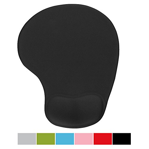 Office Mousepad with Gel Wrist Support Ergonomic Gaming Desktop Mouse
