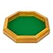 12-inch Felt-Lined Wooden Dice Trays by Wiz Dice