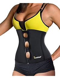 Junlan - Cinturón de entrenamiento para pérdida de peso para mujer, de neopreno