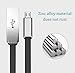 Micro USB Cable, Rywell (2Pack 6Ft) High Speed and Sync Charging Cords for Android Devices, Samsung, Sony,HTC,Motorola and More-(Charming Black)