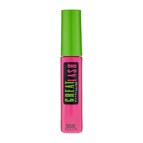 Maybelline great lash washable mascara Royal Blue Aqua/Water cera alba/beeswax, ozokerite, shellac, glyceryl stea (041554533064)