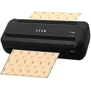 SToK ST-LA4M Compact Size Lamination/Laminating Machine Ideal for Students Project Work,Photos, I-Card,PAN Card/Aadhar…