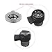 RCGEEK Mavic Mini Drone Motor Covers Caps (Black, for Spark)