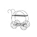 CobraCo Two Tiered Garden Cart FC100 (1, 2-Tier)