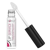 NEW! Premium Collagen Lip Plumper - Lip Service - For Maximum Fullness - Hyaluronic Acid, Caffeine & EGF - Anti-Aging Powerhouse and Plumper in One Amazing Formula (5ml)