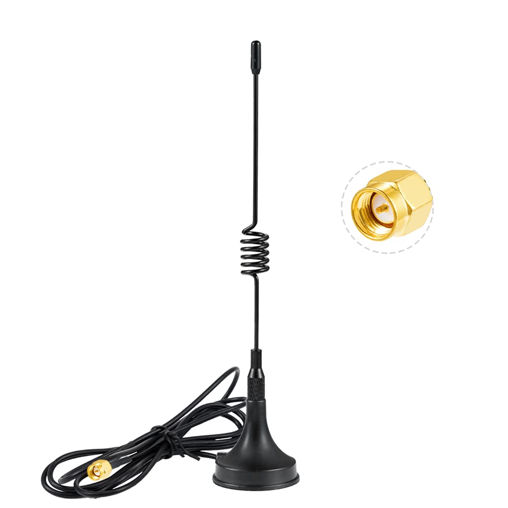Photo 1 of POBADY 433 MHz Antenna 3dBi SMA Male Adapter 3M RG174 Cable Magnetic Base Omni-Direction for Raspberry Pi NFC GSM ISM CUL USB CCU3 CCU2 CC1101