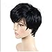 ATOZWIG Short Wigs for Black Women Female Cut Wig Heat Resistant Synthetic Wigs for Black Women