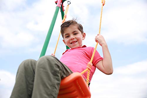 Kids Outside Swings For Swingset - Childrens Outdoor Playset Seat, Replacement Swing, Children Indoor Playground Set Child Accessories Parts - Fun For Backyard, Birthdays