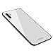 Designed for Samsung Galaxy Note 10 Plus Cases with Tempered Glass Quality Back+TPU Frame Hybrid Shell,Slim Covers,Anti-Drop,White