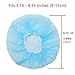 Geekria 100 Pairs Disposable Headphones Ear Cover for Bose QC45, Sony MDR-7506, WH-1000XM6, Beats Studio PRO, Soundcore Anker Life 20, Hygienic Ear Cushion Protector (M/Blue)