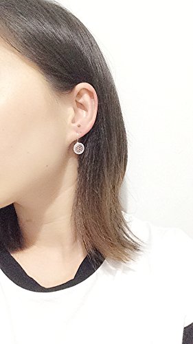 Women Clip On Stud Earrings Resin Clip Earrings Fashion Jewelry Round Earrings Bohemia Style