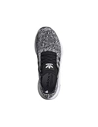 adidas Originals Swift Run Zapatillas de running para hombre, color blanco negro