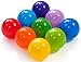 eWonderWorld Playball 300 Non-Toxic Phthalate Free Crush Proof Pit Balls 9 Colors with Toss Zone, 6cm