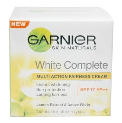 garnier white glow cream