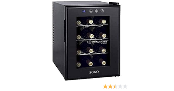 SOGO - Nevera termoeléctrica para 12 Botellas de Vino ...