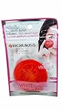 3 packs of ROJUKISS White Tomato Serum Pads, made from naturally pure cotton with organic tomato extracts. No SLS, No paraben, No alcohol. (15 ml/ 1 pack), (6 pads / 1 pack)