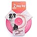 Petper Dog Flying Disc Toy, Dog Frisbees Indestructible 9 inches, Pink