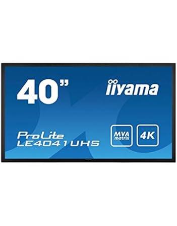 iiyama ProLite LE4041UHS-B1 100,3cm (39,5') Info-Display MVA Panel 4K (VGA, DVI, HDMI1/2, DP, DaisyChain, RS232, 4ms, 12Std/7