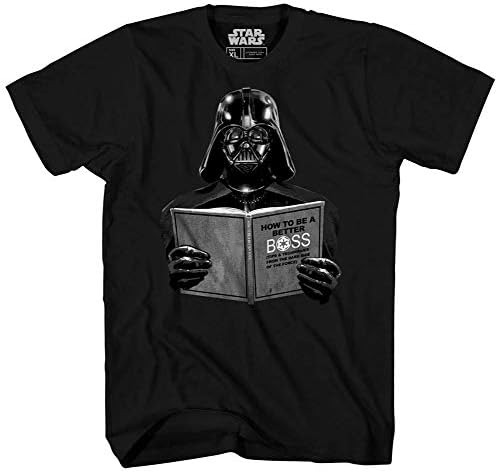 STAR WARS Darth Vader Dark Side Empire Funny Humor Pun Adult Men's Graphic Tee T-Shirt
