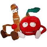 Apple Jacks and Cinnamon Morning Cereal Character Plush