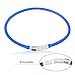 LED Dog Collar,USB Rechargeable Glowing Dog Collars, Light Up Collar Improved Pet Safety &Visibility at Night, 3 Flashing Modes,Water-Resistant Lighted Collar Fits For Small Medium Large Dogs