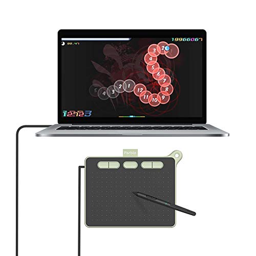 Drawing Tablet OSU! Parblo Ninos S Digital Graphics Tablet 6 x 4 Inch