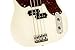 Squier by Fender 301071580 Mike Dirnt Precision Bass, Arctic White with Tortoise Pickguard