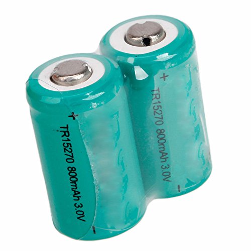 SilverityUS TR15270 High Energy 15270 / CR2 3V 800mAh Li-on Rechargeable Batteries Durable Battery - US Stock SilverityUS TR15270 High Energy 15270 / CR2 3V 800mAh Li-on Rechargeable Batteries Durable Battery - US Stock