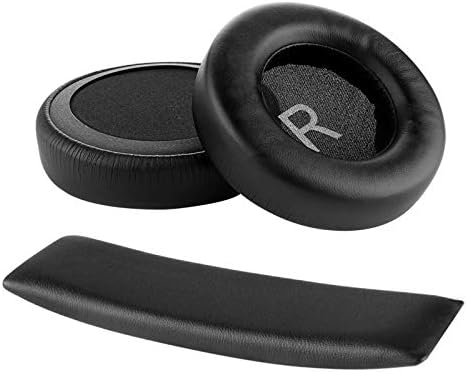 Geekria Earpad and Headband Set Compatible with AKG K845BT/ K845/ K545 Headphone, Repair Parts Suit (Black)