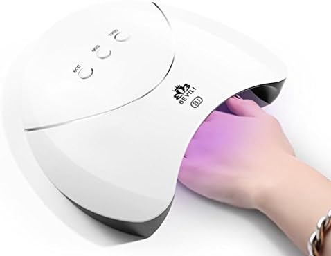 36W Led Nail Lamp, Roysberry USB Smart Curing Lamp, for Nails Polish Manicure Plus Anti-UV Gloves Auto Sensor Nail Gel Polish Dryer, Professional Quickly Harden Shellac Nail Dryer Lamp Machine