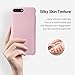 TORRAS Love Series iPhone 8 Plus Case/iPhone 7 Plus Case, Liquid Silicone Gel Rubber Case with Soft Microfiber Cloth Lining Cushion Compatible with iPhone 8 Plus/iPhone 7 Plus, Pink
