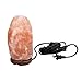 5-7Lbs Pink Himalayan Salt Lamp - Hand Carved Natural Air Purifiers Crystal Nightlights with Dimmer Switch UL-Listed 6ft Cord by Oumai