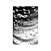 Music Notes Custom Doormat Entrance Mat Floor Mat Rug Indoor/Outdoor/Front Door/Bathroom Mats Rubber Non Slip Size 23.6 x 15.7 inches
