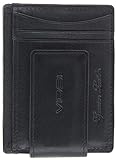 Viosi RFID Men's Leather Magnetic Front Pocket Money Clip Wallet