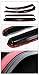 IN-CHANNEL SUN/RAIN VENT SHADE DEFLECTORS WINDOW VISORS 05-15 TACOMA DOUBLE CAB