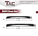 TAC Aluminum Cross Bars Fit 2013-2018 Toyota RAV4 with Lock System Best for Roof Top Rail Rack Snowboard Kayak Canoe Luggage Carrier
