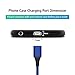Smart&Cool 5 Feet GenX USB-C Charging & Data Sync Magnetic Cable Compatible with USB-C Phones (Blue, 5ft-2pack)