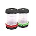 CycleMore 2 Pack Portable Mini LED Lantern Collapsible Camping Light Battery Powered Flashlight 3 Modes Water Resistant Lamp for Outdoor Home Garden Hiking Emergency Outages (Batteries Not Included)