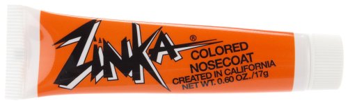 Zinka Mens Colored Sunblock Zinc Nosecoat - Orange