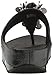FitFlop Women's Boogaloo Toe Post Flip Flop, Black, 7 M US